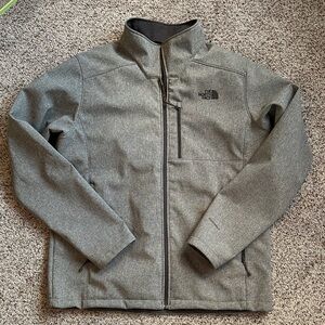Gray North Face Jacket
